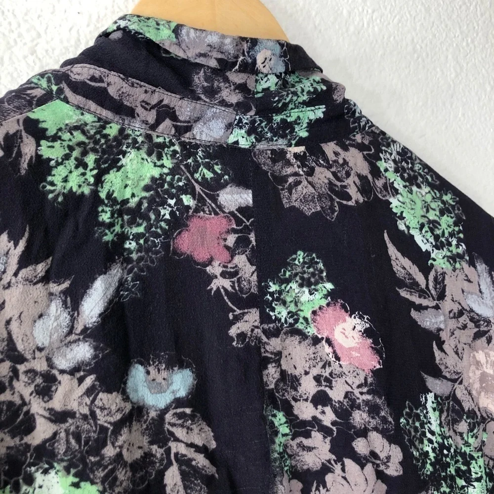 Frenchi Cropped Floral Jacket